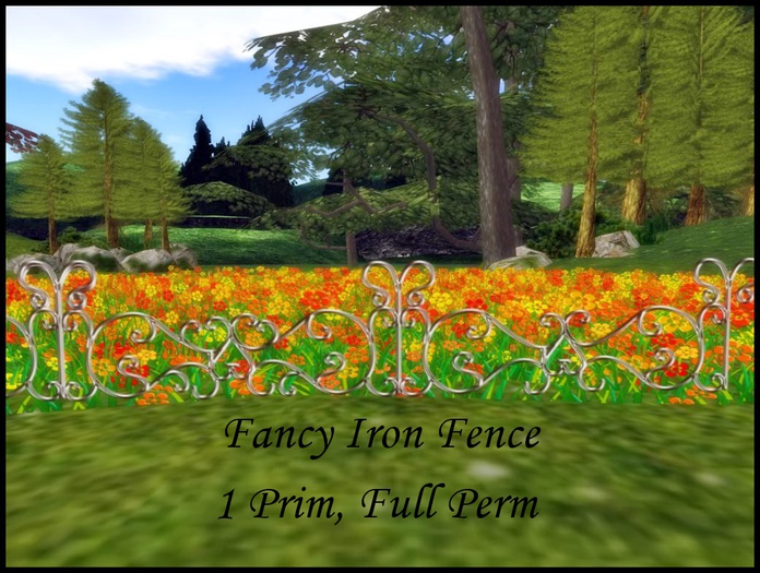 Fancy Iron Fence