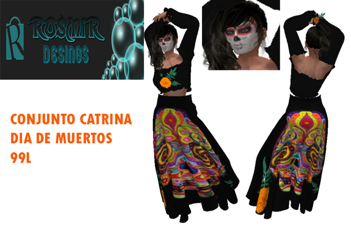 !!CONJUNTO DIA DE MUERTOS full