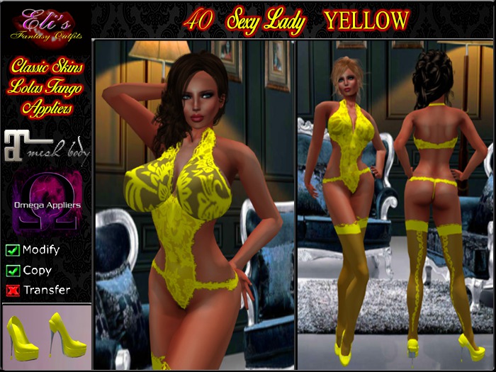 40 Sexy Lady Yellow