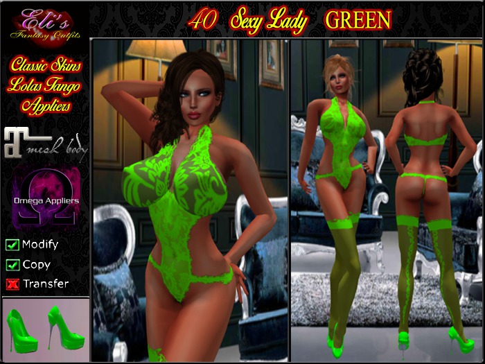 40 Sexy Lady Green