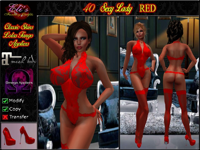40 Sexy Lady Red