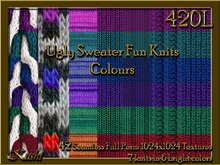 Ugly Sweater Fun Colours Knits Seamless Textures Full Perms 1024x1024