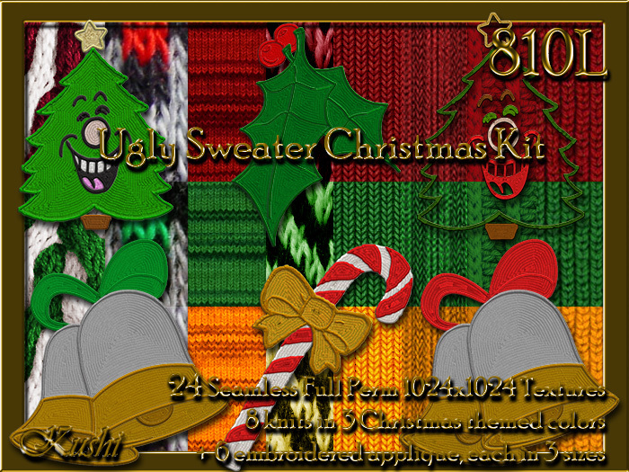 Ugly Sweater Christmas Kit Seamless Textures Full Perms 1024x1024