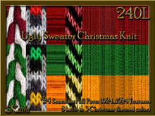 Ugly Sweater Christmas coloured knits Seamless Textures Full Perms 1024x1024