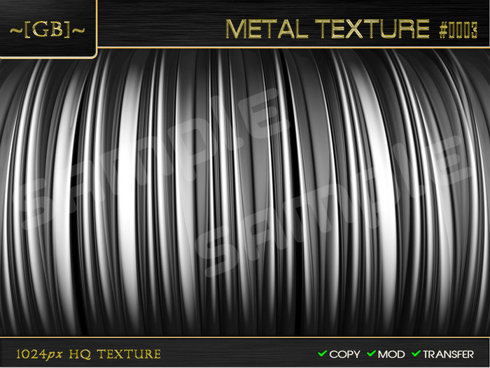~ [GB] Textures HQ ~ 00134 - Metal Texture #0003