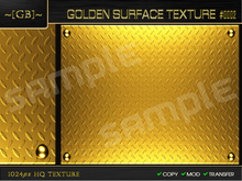 ~ [GB] Textures HQ ~ 00152 - Golden Surface #0002