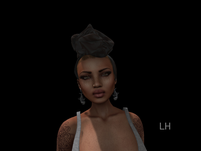 L&H : Kbala DARK SATIN   II   Headwrap