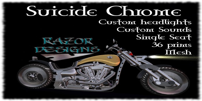 suicide chrome bike