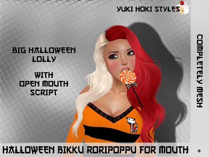 YHS Halloween Mesh Bikku Roripoppu