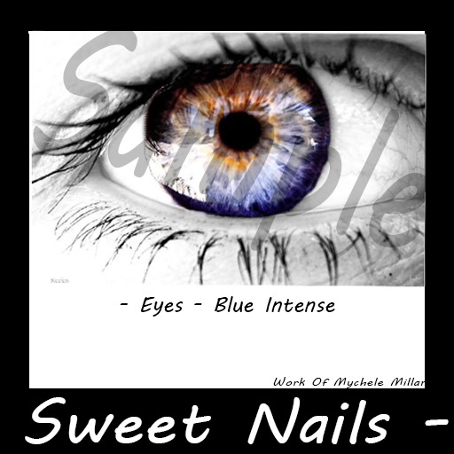OJOS - azul intenso.