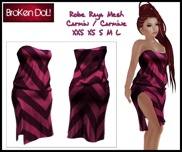 *~BroKenDoLl~* Robe Raya Carmin / Carmine