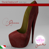 TF-PrincessShoes Pump BORDEAUX TMP® Ouch!