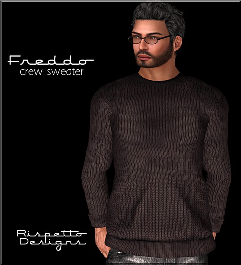 Rispetto Designs - Freddo Sweater - Cola Brown