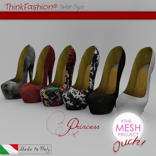 TF-PrincessShoes Pump FATPACK Ouch!