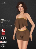 -mL- Lucia Outfit (Maitreya/Belleza/Slink/Fitmesh) - Brown
