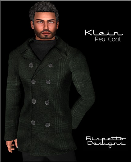 Rispetto Designs - Klein Pea Coat - Forest