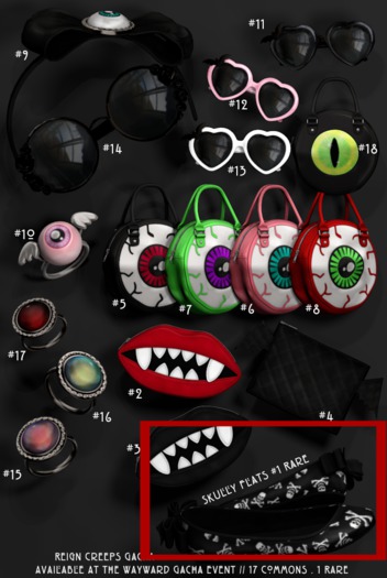 REIGN.- SKULLY FLATS - #1 RARE