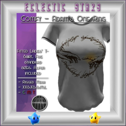 Eclectic Stars - Comfy - Adam's One Ring