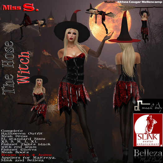 Miss S. Dress The Hose Witch