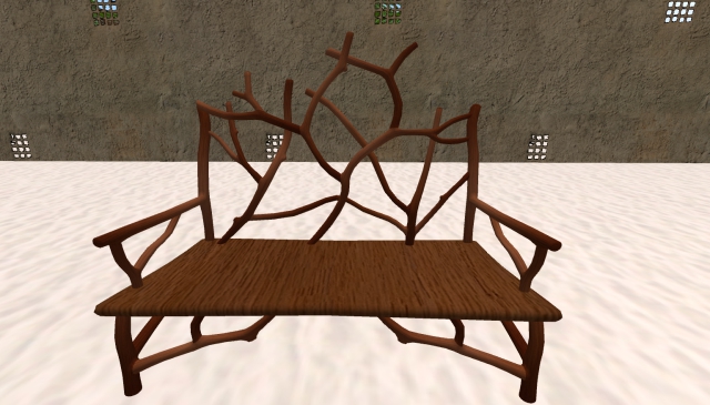 RUSTIC ELWYNN BENCH