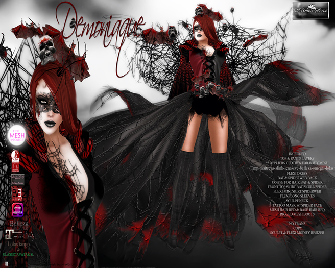 MOREA STYLE HALLOWEEN - DEMONIAQUE
