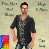 Paul Shirt Black Ghosts ~OF~