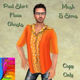 Paul Shirt Flame Ghosts ~OF~
