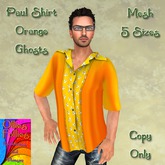 Paul Shirt Orange Ghosts ~OF~
