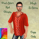 Paul Shirt Red Ghosts ~OF~