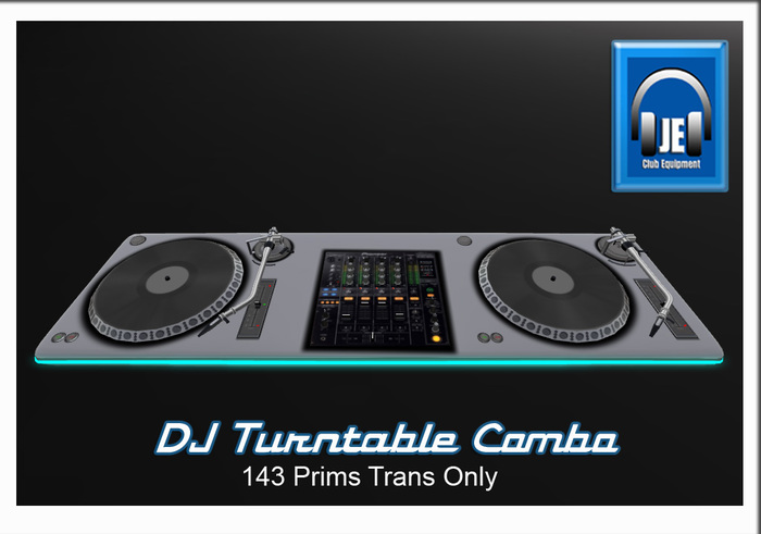 JE Turntable Combo