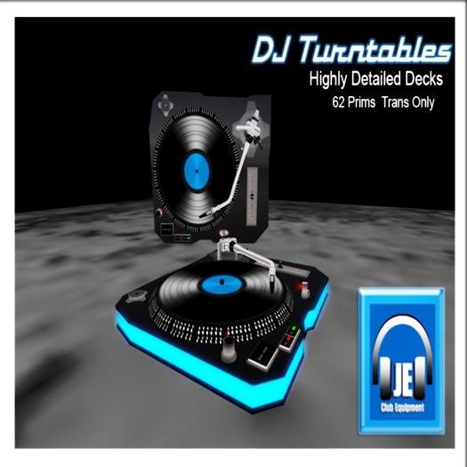 JE Turntable JME V1 2pk