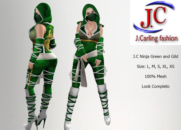 J.C Ninja Green