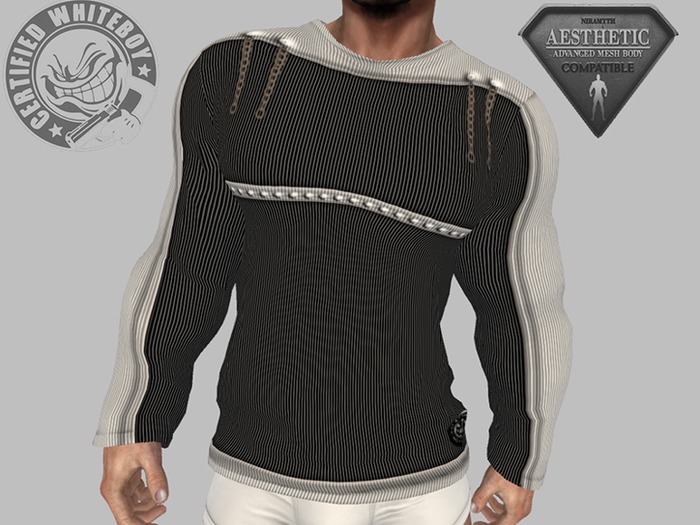 Crazy White Boy~ CWB~Aesthetic  Rugby shirt black