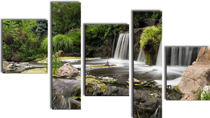Waterfall - Panel Wall Art