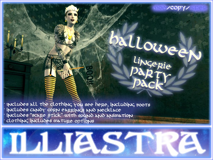 Halloween Lingerie Party Pack