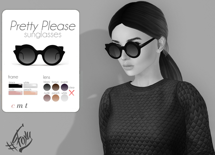 #Foxy Pretty Please Sunglasses DEMO