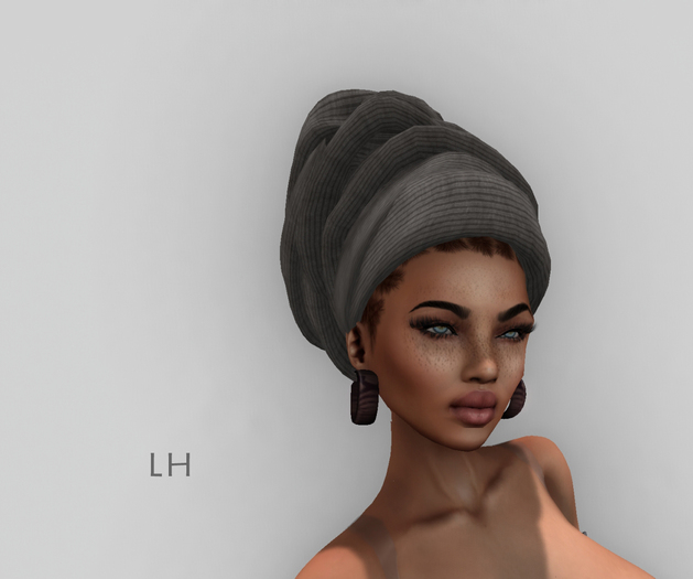 L&H :: Head wrap  :: Grey  Knit -