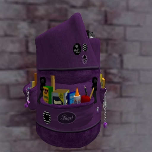 *M.O.L*  angel  backpack