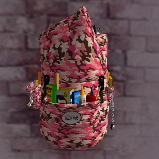 *M.O.L* pink camo 2 backpack