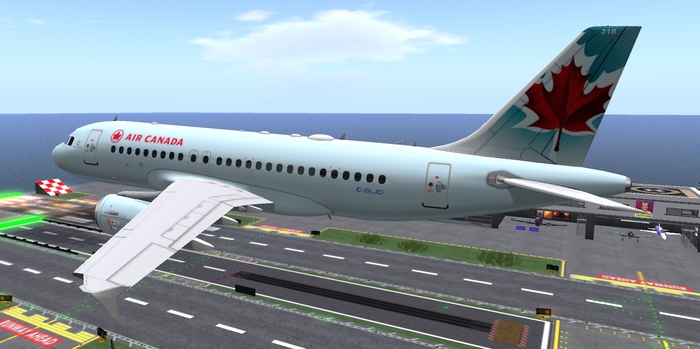 D-318 paint Air Canada livery A-318