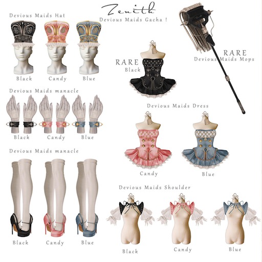 =Zenith=Devious Maids Hat (Blue)