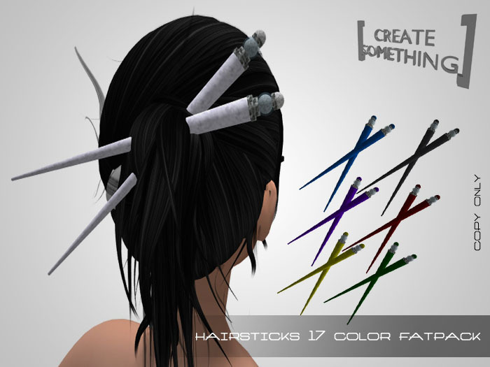 Hairsticks 17 color fat pack (boxed)