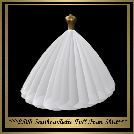 ***LBR SouthernBelle Full Perm Formal Skirt***