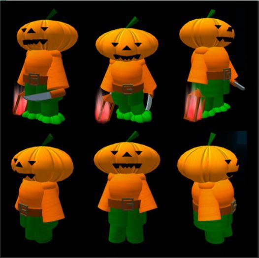 Tiny Avatar Mossieur Citrouille Halloween