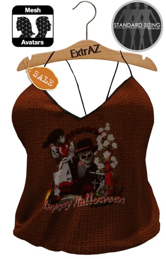 ExtrAZ - Halloween Strap Top
