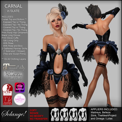 *Solange!* Carnal in SLATE