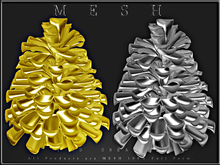 T-3D Creations [ Pine cones ] Micro and Regular MESH - Full Perm -