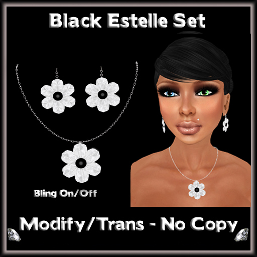 *ICED* Estele Set - Black 