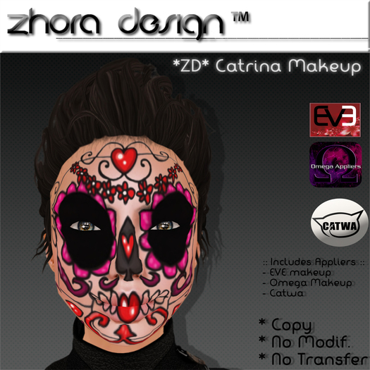 *ZD* Catrina Makeup