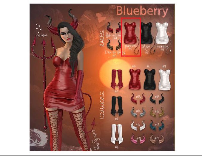 17. Blueberry / COMMON / Devil Horns - Nightstalker